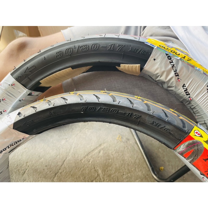 Vỏ dunlop T900 Size cực Hiếm 70/80-17 80/80-17 Made In thailand Hàng cực hiếm cho ae dọn Xe