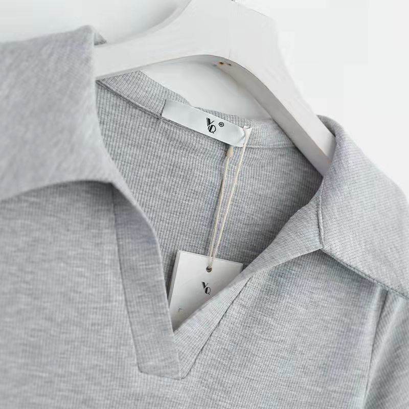 Áo cổ polo COZOK ngắn tay thời trang dành cho nữ