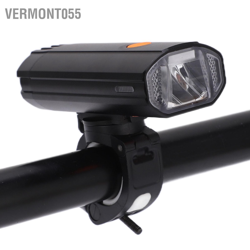 Có thể bán buôn Đèn Pha Xe Đạp Sạc USB 85° Đèn LED Chiếu Sáng Cho Xe Đạp vermont055 Hàng giao ngay