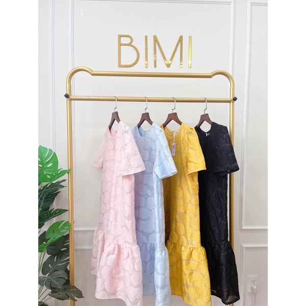 ĐẦM GẤM DỆT HOA - BIMI