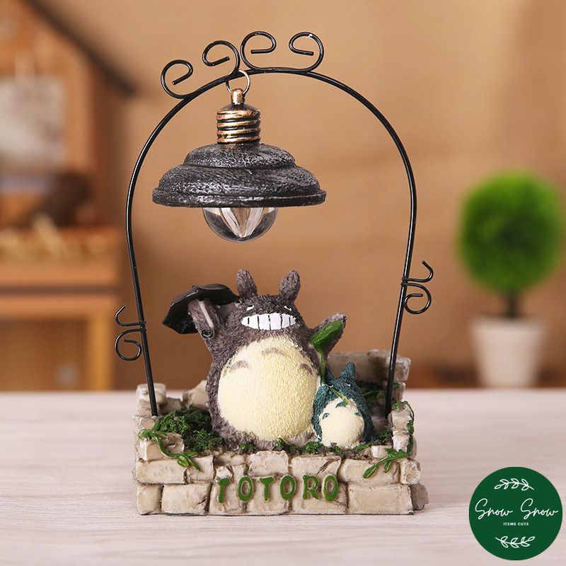 Đèn decor để bàn hình Totoro đáng yêu sẵn pin có thể làm quà tặng, trang trí phòng