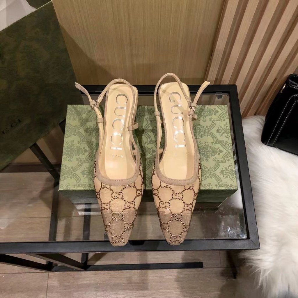 Giày Sandal Hở Ngón Gót Thấp Hở Ngón 23 Mẫu Phong Cách Mới Cho Nữ