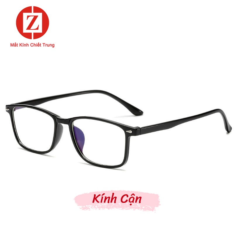 Kính cận hot nhất 2022, tròng TR90 đập không méo bẻ không vỡ, chống bức xạ ánh sáng xanh mã H806.1