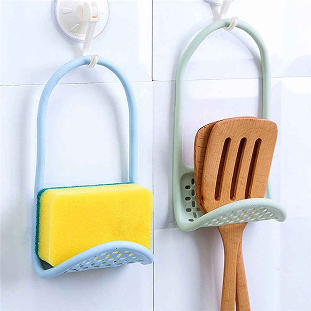 Giá Đựng Xà Phòng Gắn Bồn Rửa Chén Có Thể Bẻ Cong Tiện Dụng Cho Nhà Bếp / Phòng Tắm Giá Đỡ