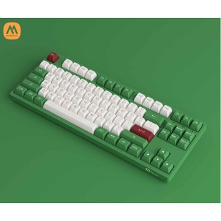 Bàn phím cơ AKKO 3087 RF Matcha Red Bean (2.4Ghz / AKKO sw v3)