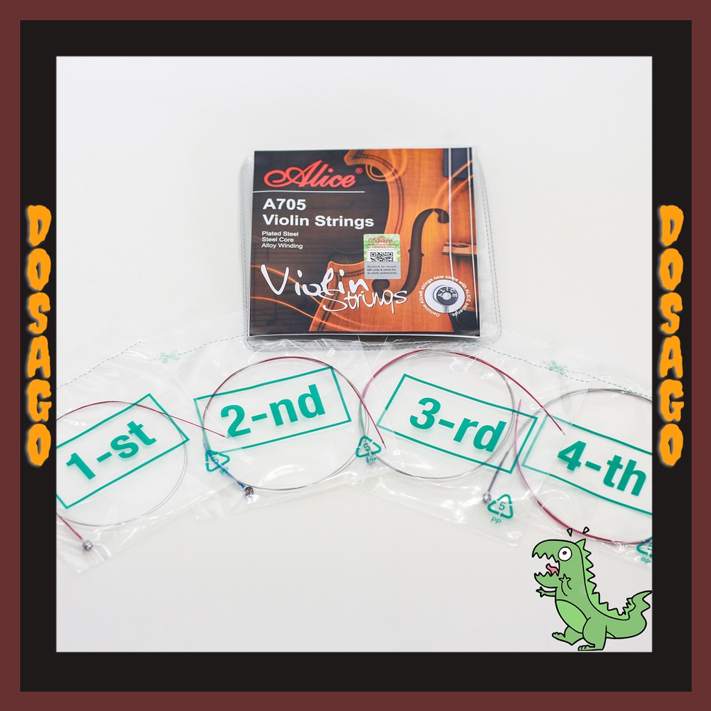 CHÍNH HÃNG - Dây đàn Alice A705 cho đàn Violin