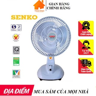 Quạt bàn mini senko b102 - hàng chính hãng- bảo hành 2 năm