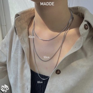 mini rang necklace / dây chuyền titan đơn giản dành cho nam nữ