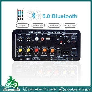 Amplifier bluetooth 5.0 untuk 8-12 inci speaker ac 220v 12v 24v kit amplifier subwoofer power amplifier bluetooth s