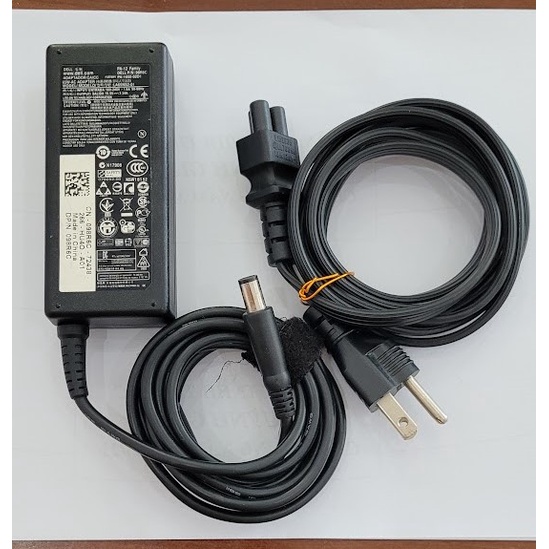 Sạc Laptop Dell 19.5V 3.34A 65w đầu kim to N4110 N4010 2421 2420 3450 4050 3521 Cục Adapter Dell 65W chân tròn to