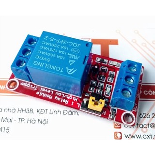 Module 1 relay 5v với opto cách ly kích h/l