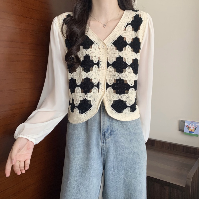 Áo Sơ Mi Nữ Dài Tay Cổ Bẻ Thời Trang Hàn