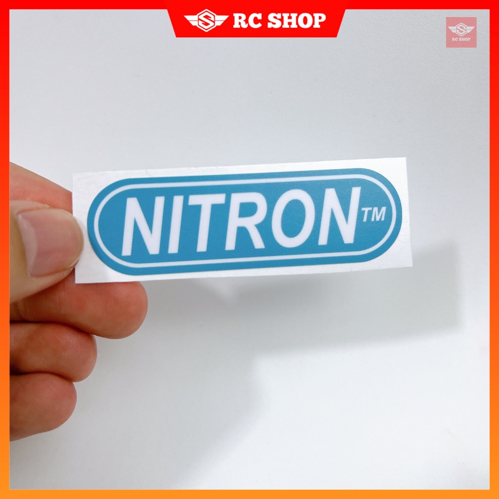 Tem NITRON Dán Xe Siêu Ngầu [7cm x 2cm]