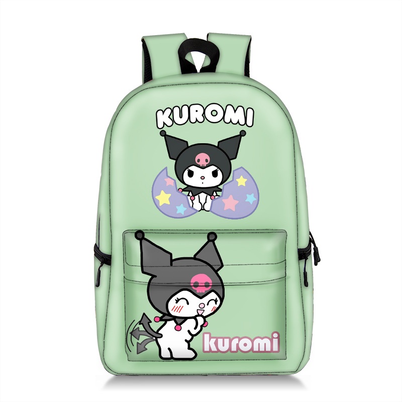 Balo Cỡ Lớn In Họa Tiết Sanrio Kuromi Thoáng Khí Thời Trang Cho Nam Và Nữ 1