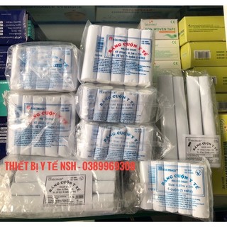 ✅ Băng Gạc Cuộn Y Tế Bảo Thạch, Băng Cuộn Y Tế các size Bảo Thạch bông băng gạc cuộn bảo thạch đủ kích cỡ