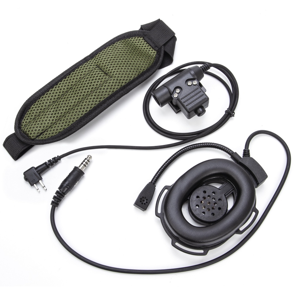 Tai Nghe U94 PTT + 7.1mm HD01 Dành Cho Radio Motorola GP-88 GP-2000 YEASU