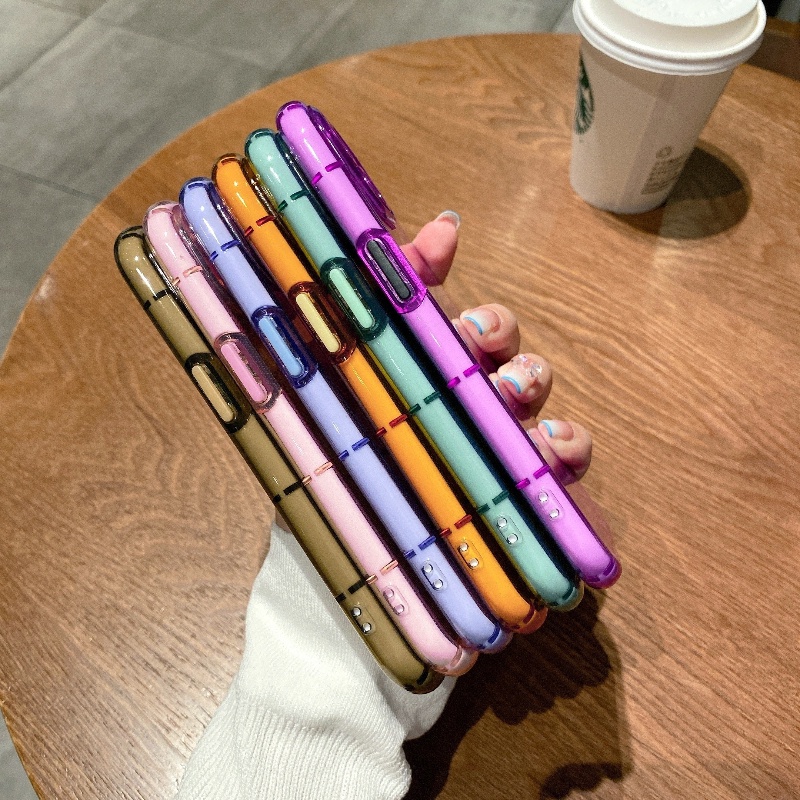 Ốp Điện Thoại Silicone Mềm Màu Dạ Quang Cho IPhone 14 Plus 13 12 11 Pro Max 14Pro 13Pro 14Plus IPhone14 I14