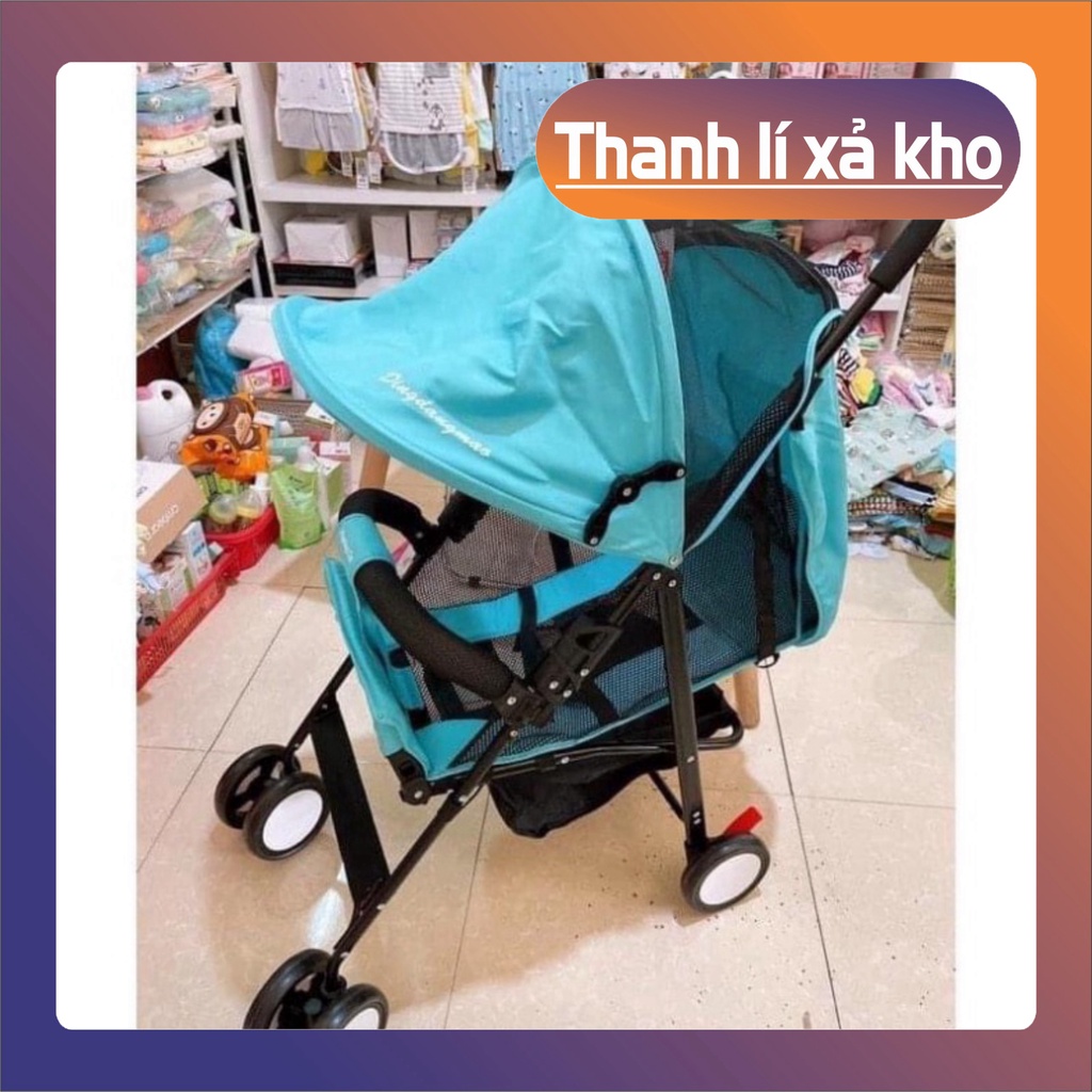 Xe đẩy sơ sinh 3 tư thế nằm ngả ngồi cho bé , gấp gọn