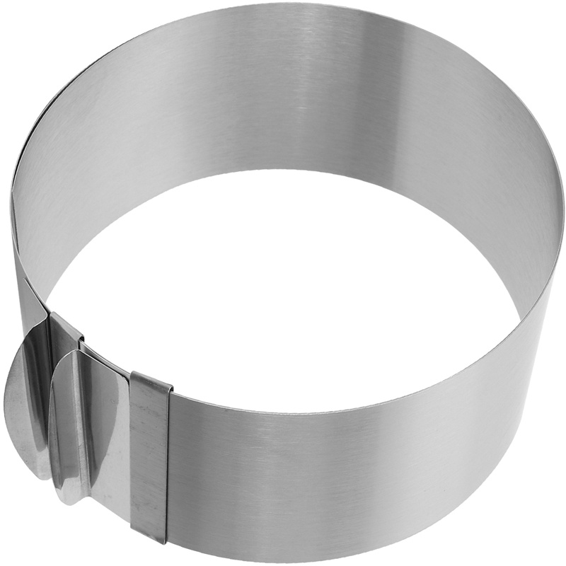 Khuôn Làm Bánh Hình Tròn 6-12 Inch Bằng Thép Không Gỉ Tùy Chỉnh Tiện Dụng