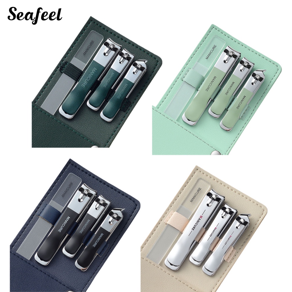 1 Bộ Dụng Cụ Cắt Móng Tay Bằng Thép Không Gỉ Chống Trượt