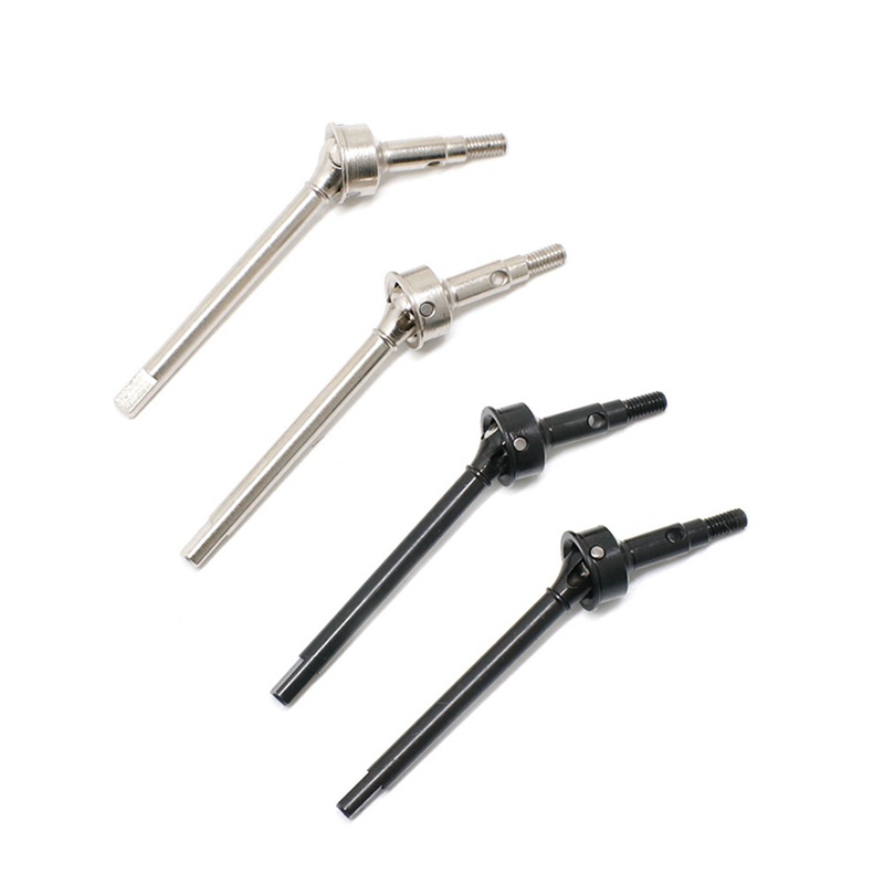 1 Bộ Trục Truyền Động CVD Màu Bạc Cho Xe Điều Khiển Từ Xa Traxxas TRX4M TRX-4M 1 / 18