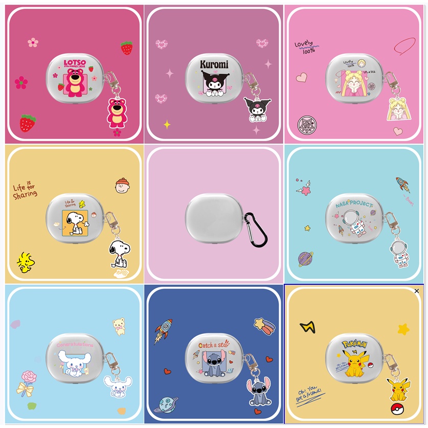 Vỏ Bảo Vệ Hộp Sạc Tai Nghe redmi buds 4 lite tws Bằng TPU Mềm Trong Suốt + Dây Đeo Chống Sốc