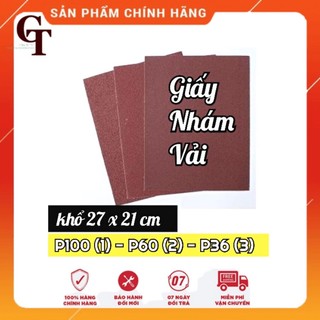Giấy nhám vải số 1, 2, 3