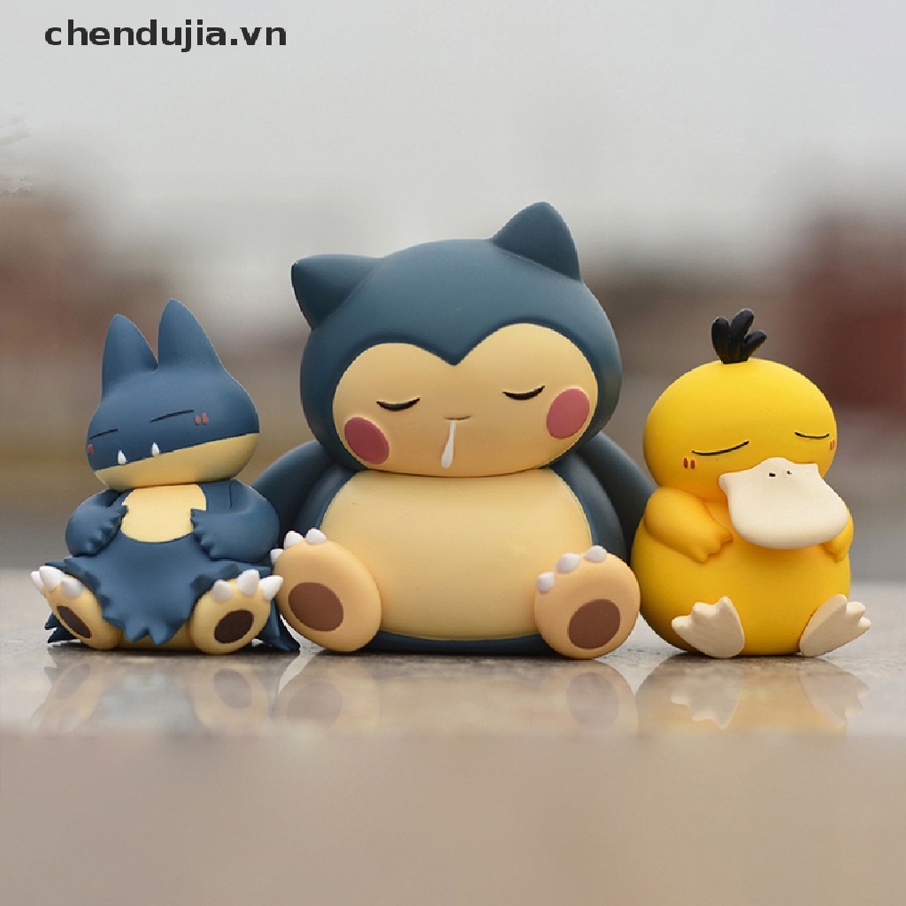 1 Mô Hình Đồ Chơi Nhân Vật Hoạt Hình Pokemon Psyduck Bulbasaur Snorlax