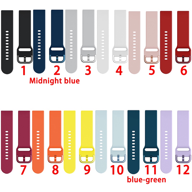 Dây Đeo Silicon Nhiều Màu Sắc Cho Đồng Hồ Thông Minh Xiaomi Watch S1 Active