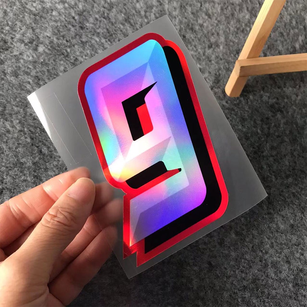 Miếng Dán Số Xe Hơi / Xe Máy Chống Thấm Nước Màu Laser