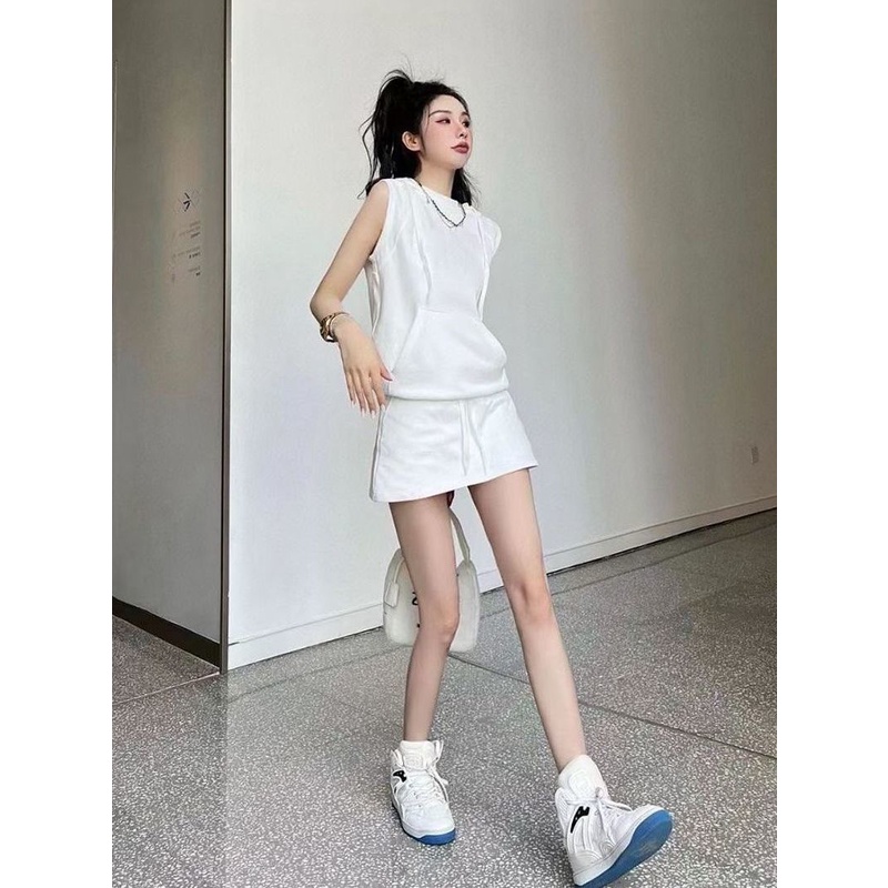 Set Đồ Thể Thao Hai Món Phong Cách Thời Trang Phương Tây Thời Trang Mùa Hè 2022