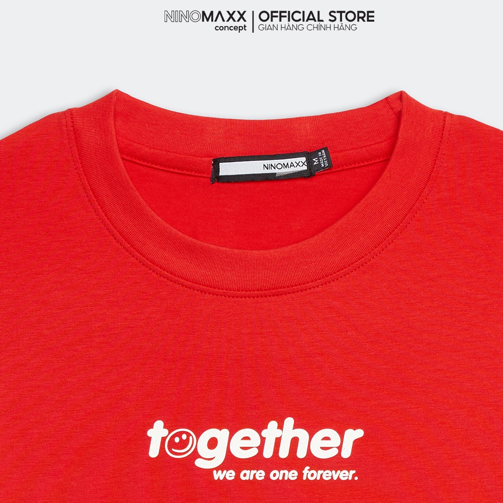 NINOMAXX Áo thun Graphic Nam Valentine form Oversize 2212048
