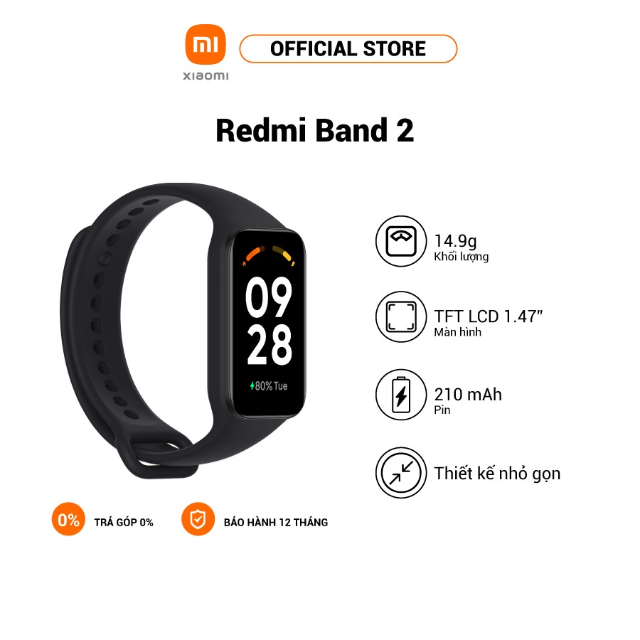 Vòng đeo tay thông minh Redmi Smart Band 2