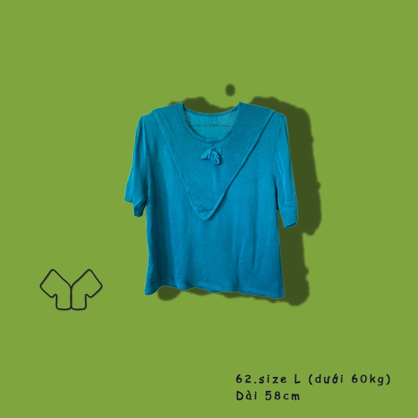 Áo len mongtoghi cộc tay nữ secondhand hàng Nhật 03