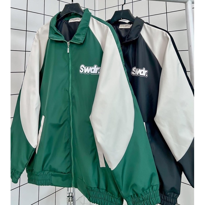 Áo Khoác Dù Jacket Deri Áo khoác Gió hottrend From Rộng Unisex 1hitshop