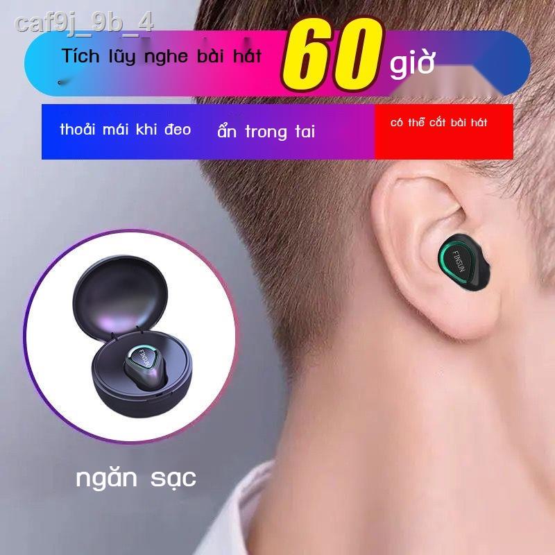 ✧ ○Tai nghe Bluetooth không dây 1 bên tai 5.0 mini nhét tai thể thao đeo đầu thích hợp cho vivo Huawei OPPO Apple