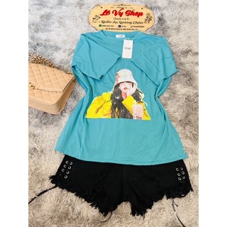 áo thun form rộng nữ