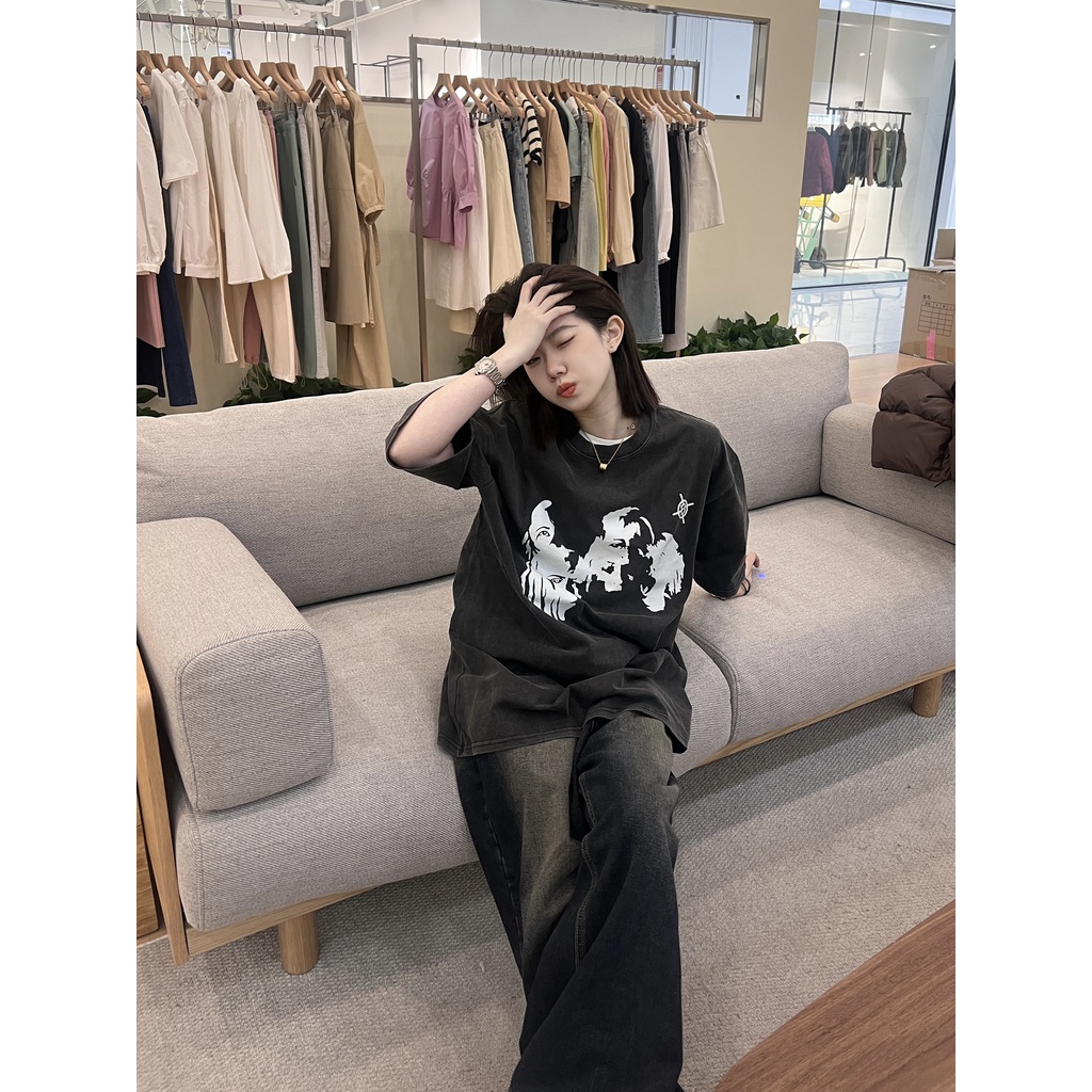 NRVP Áo Thun 100% Cotton Tay NgắN Plus Size 5XL