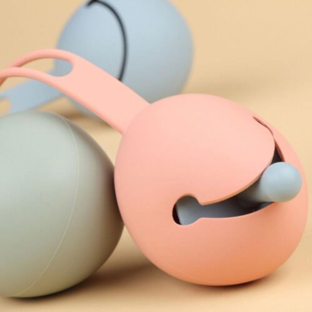 Set 1 / 2 Hộp Đựng Núm Vú Giả Bằng Silicone Cho Bé