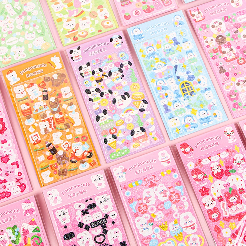 Miếng Dán Trang Trí Hình Guka Dễ Thương Chống Thấm Nước DIY