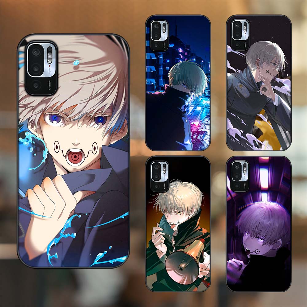 Ốp lưng Xiaomi Redmi Note 10 5G viền đen in hình Inumaki Toge Jujutsu Kaisen Chú Thuật Hồi Chiến