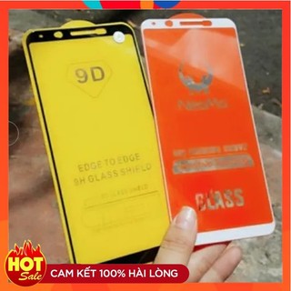 Kính cường lực 9D full màn hình cho OPPO F5 không 1 chấm li ti tặng keo chống hở mép