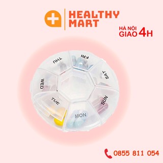 ✔️️️Hộp khay chia liều thuoc theo ngày - hộp đựng thuoc