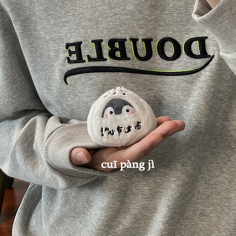 Thú Nhồi Bông Hình Chim Cánh Cụt Nhỏ Dễ Thương