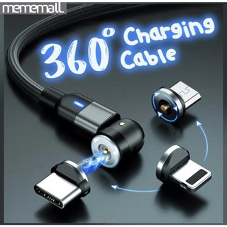 Dây cáp sạc nhanh nam châm cổng micro usb c
