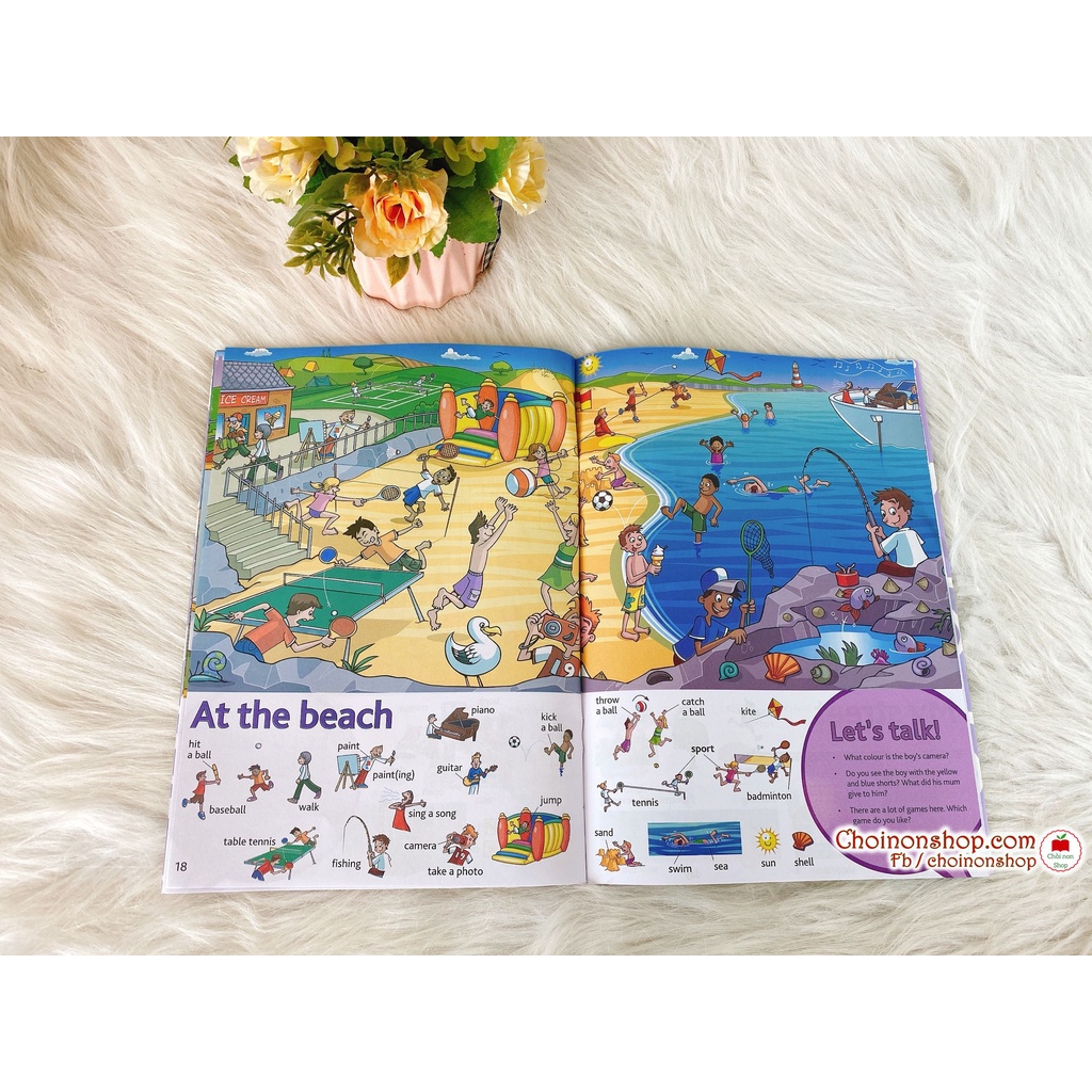 Bộ CAM wordlist picture book - 3 cuốn