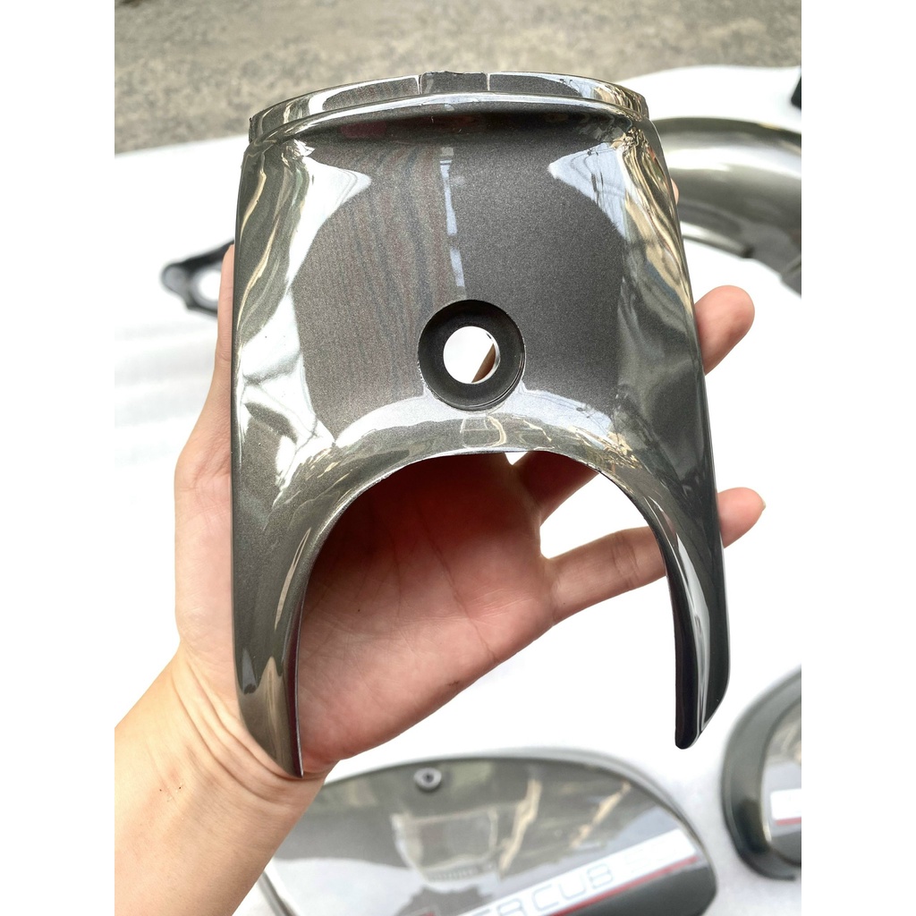 DÀN ÁO XE CUB 81 CÓ TEM  MÀU XÁM