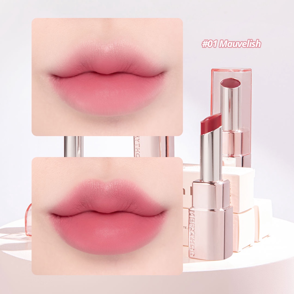 Son môi lì mịn như nhung che vân môi Gurum Fit Lipstick 4.5g
