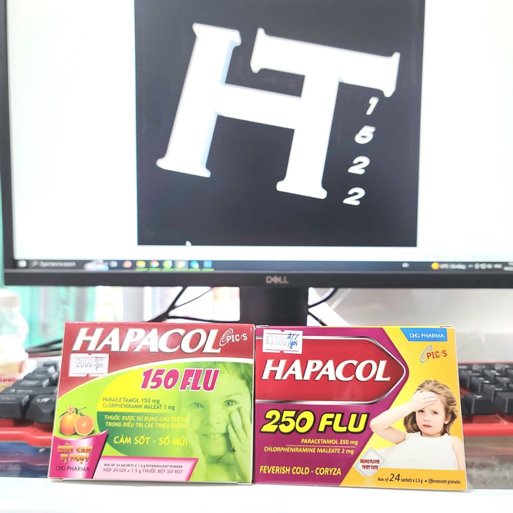 Hapacol Flu 150 - 250 DHG