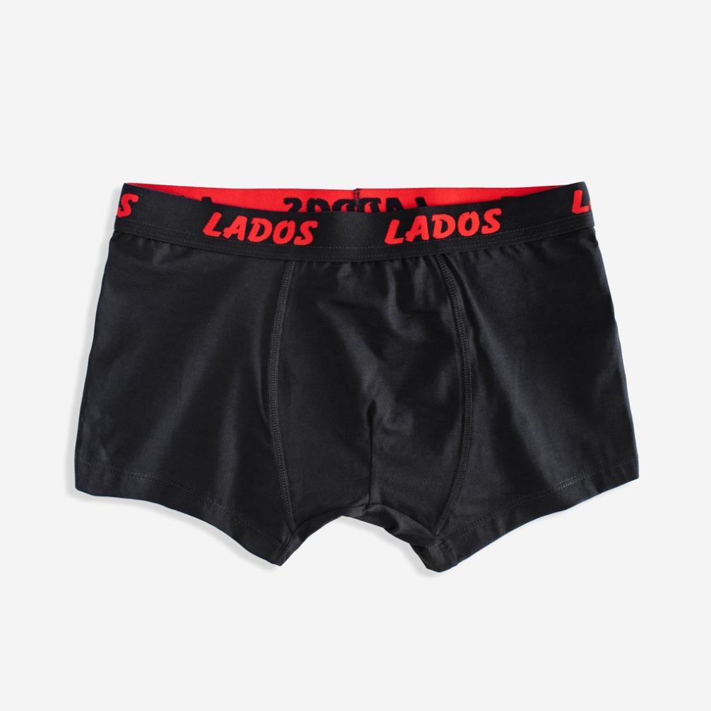 Quần lót boxer vải thun 100% cotton LADOS - 4114 co giãn thoải mái - Quần lót boxer form chuẩn sale